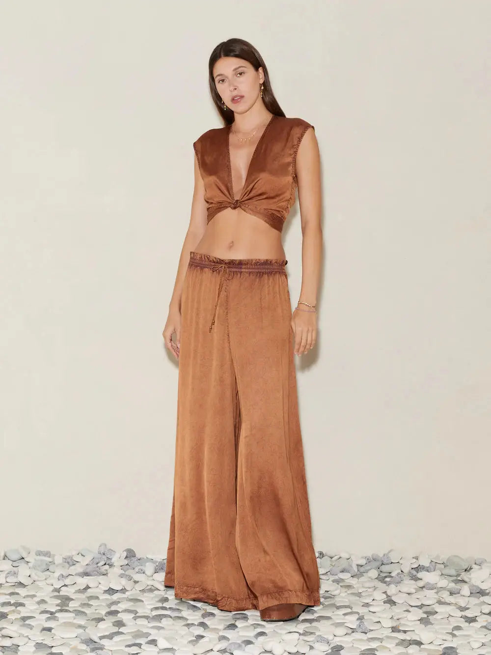 Luster Wide Leg Pant Boteh