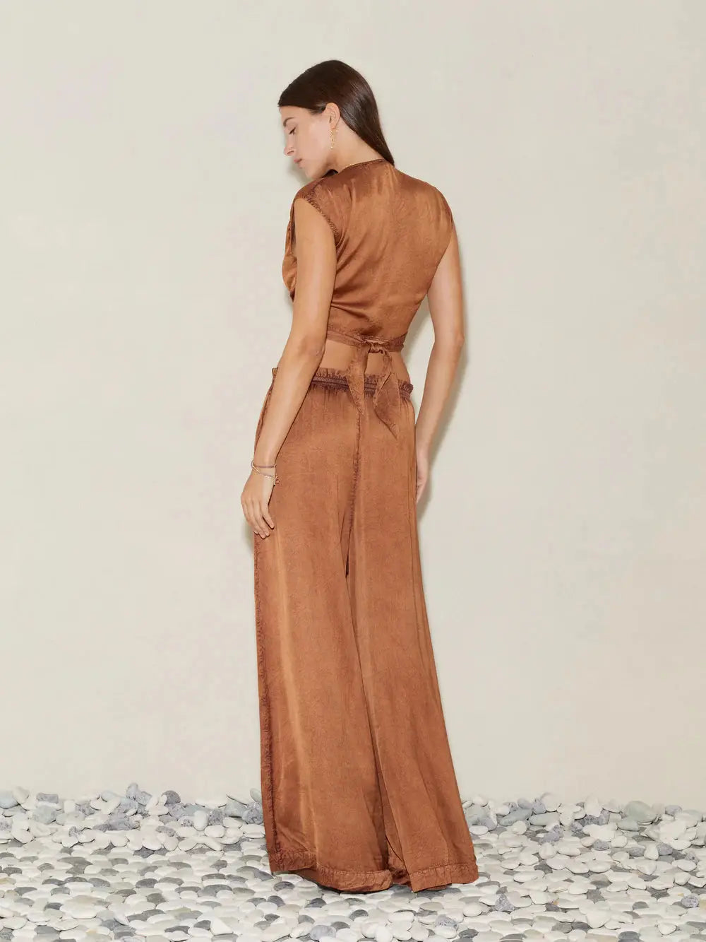 Luster Wide Leg Pant Boteh