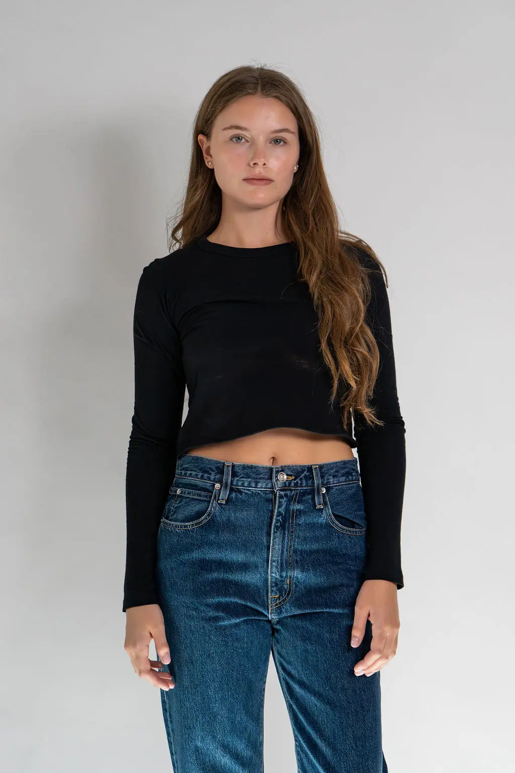 Long Sleeve Baby Tee Slvrlake