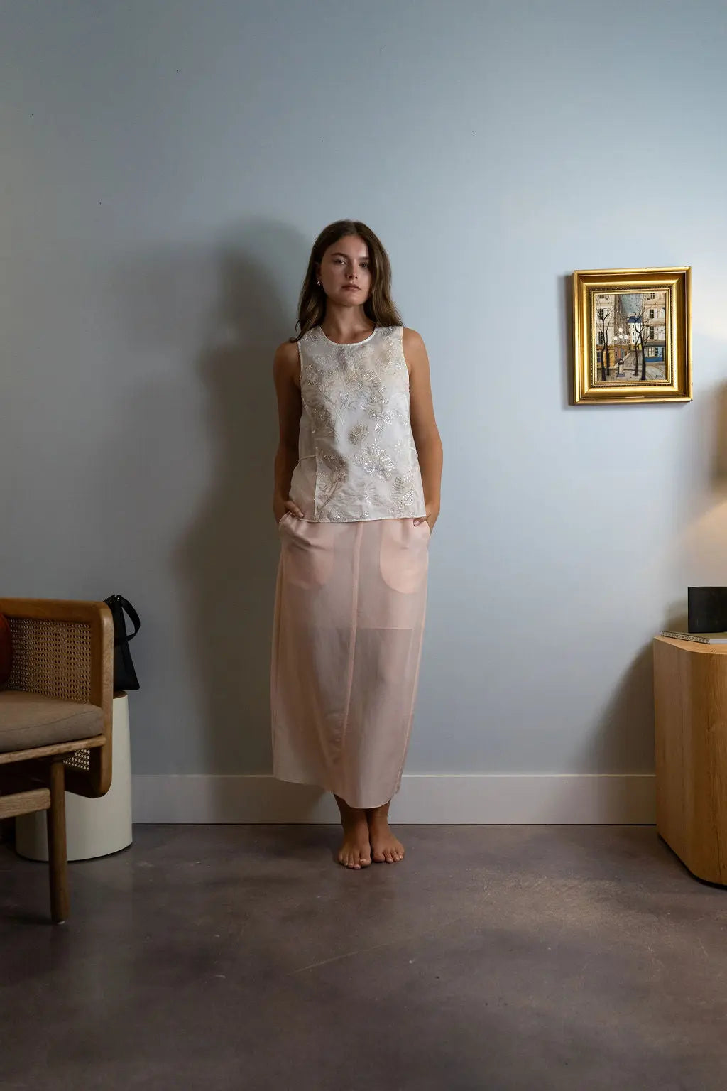 Dahlia Skirt Saint Art