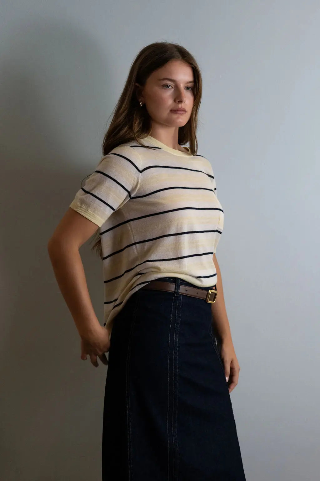 Striped short sleeve Tee TWP