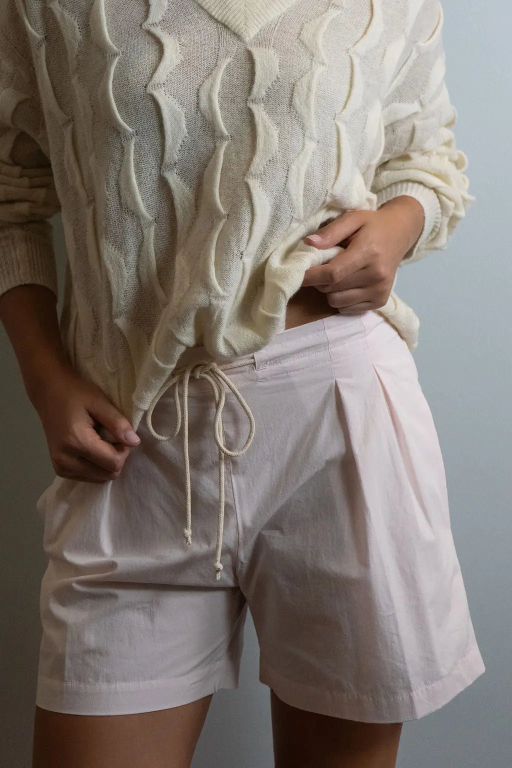 Drawstring Pleat Front Short Maria McManus