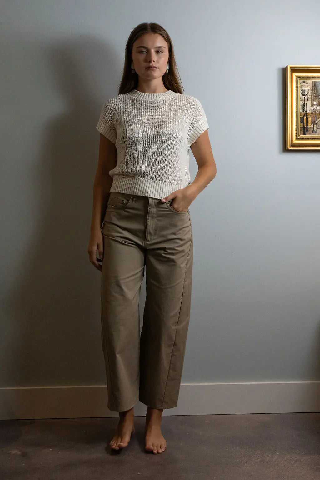 Bow Leg Crop Maria McManus