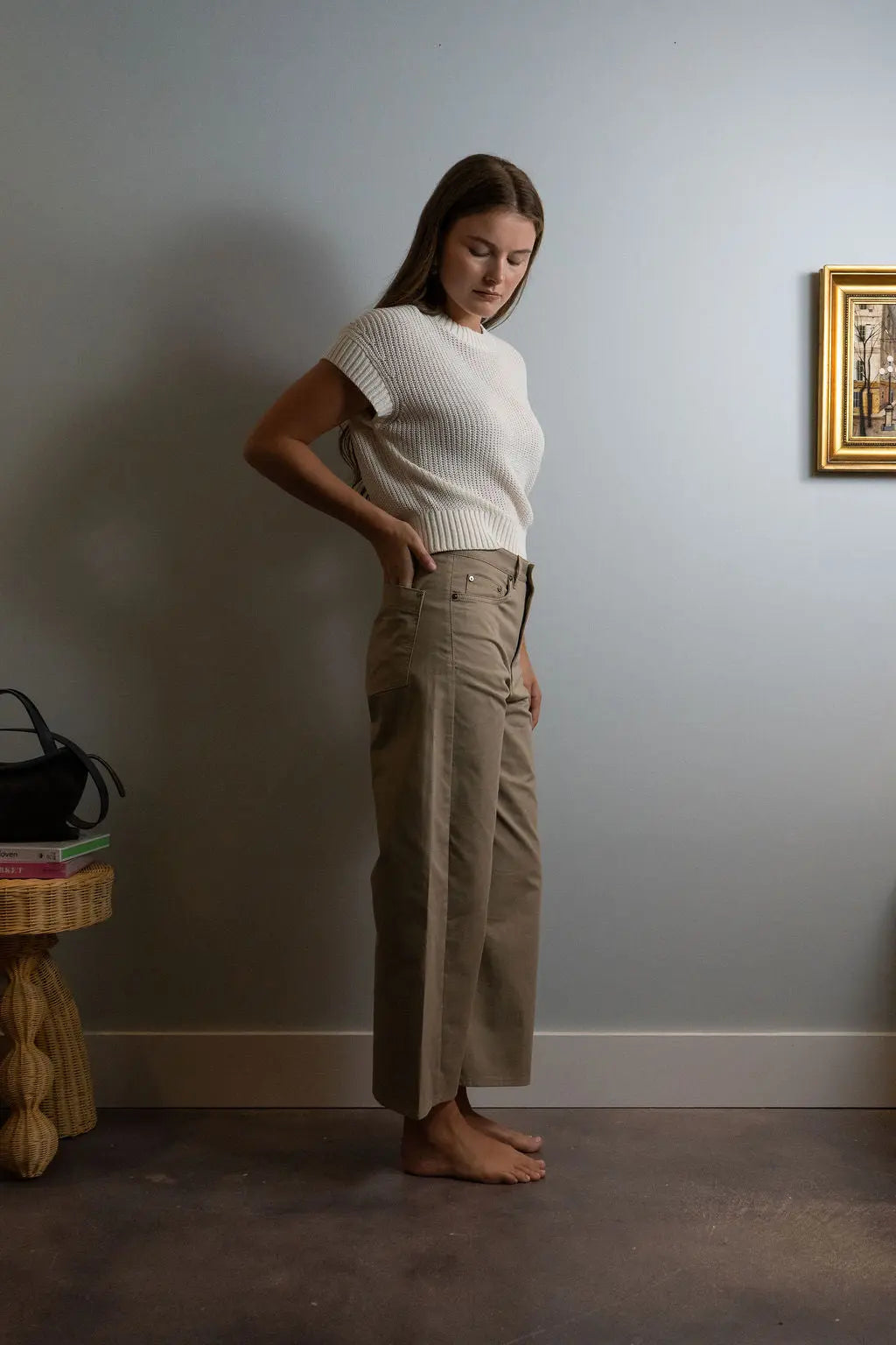 Bow Leg Crop Maria McManus