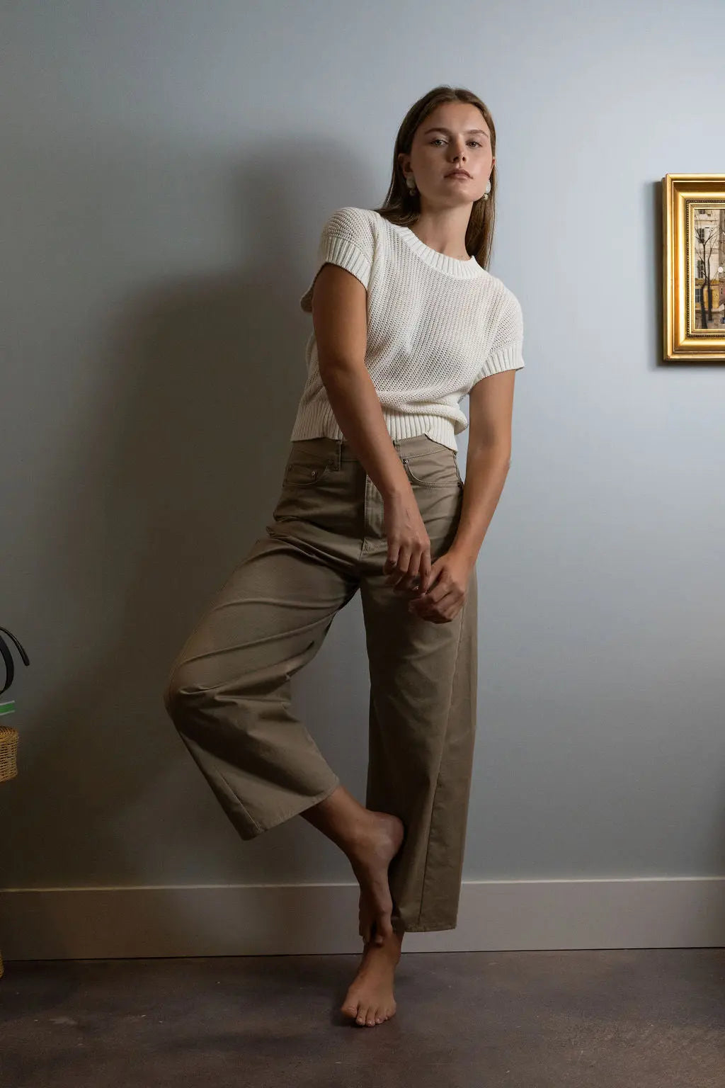 Bow Leg Crop Maria McManus