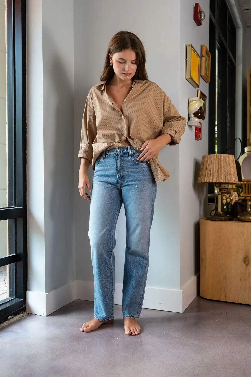 Mara Oversized LS Shirt LMND