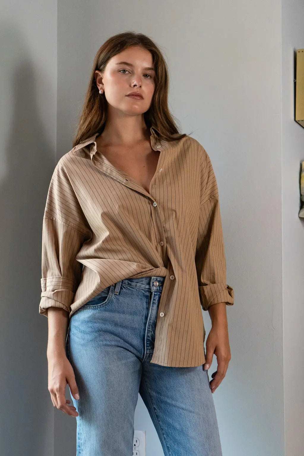 Mara Oversized LS Shirt LMND
