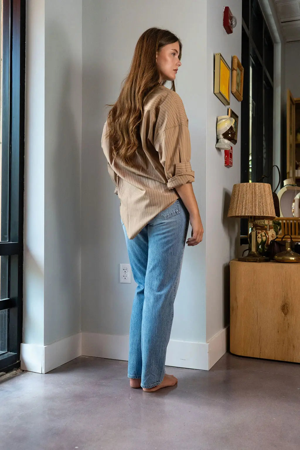 Mara Oversized LS Shirt LMND