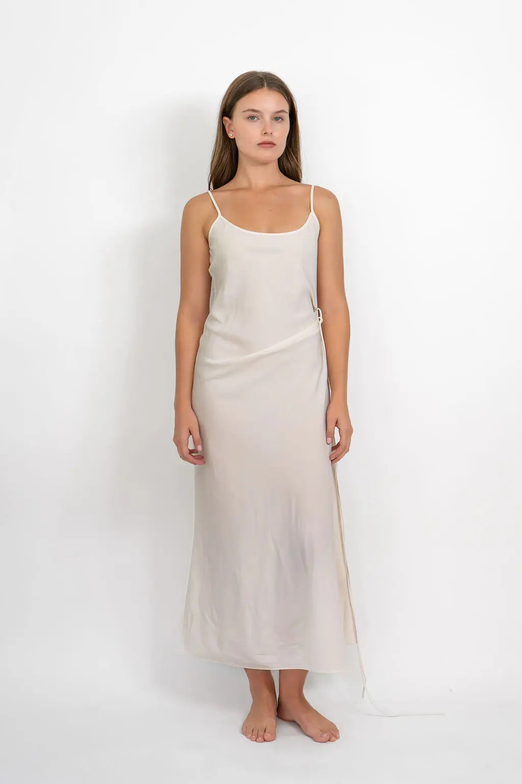 silk laundry 1996 dress greceghanem wears the 1996 Dress in Gold at @fsflorence #SilkLaundry