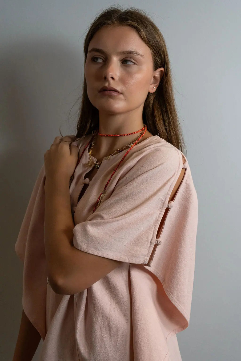 Double Tie Necklace Monoki