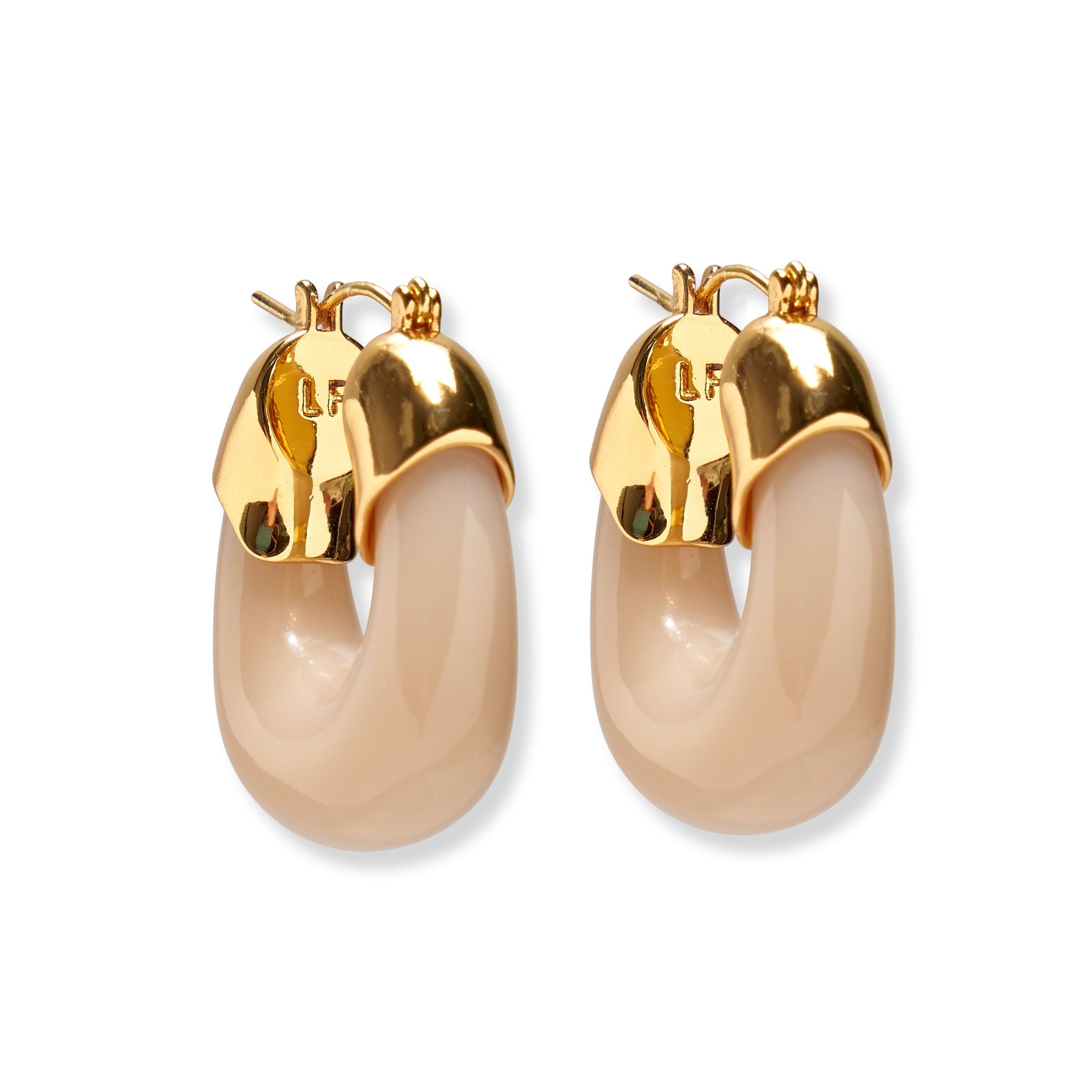 Mini Organic Hoop in Dove