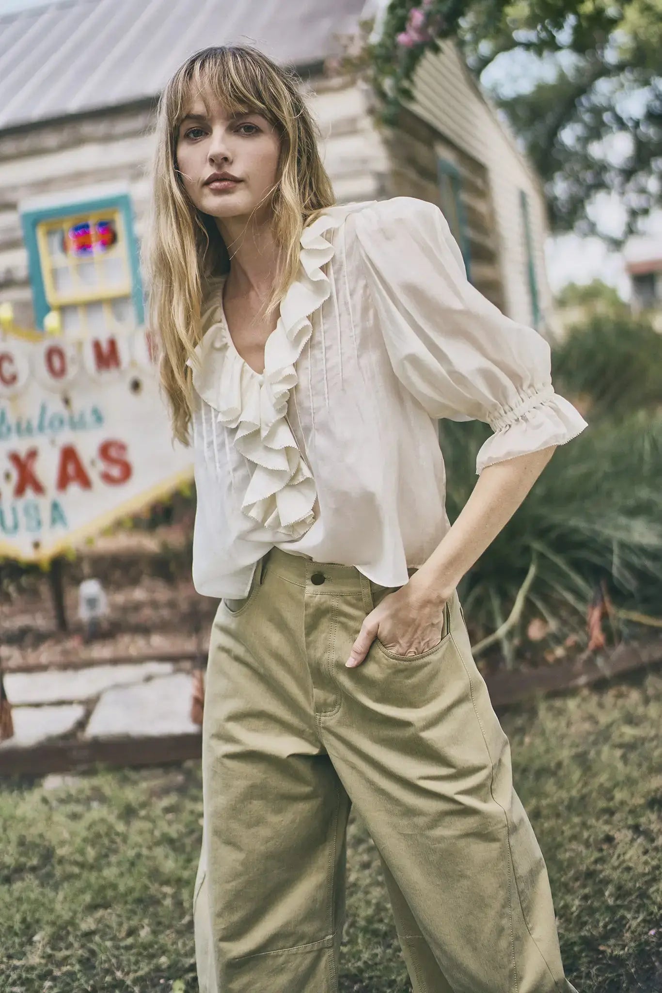 Imogen Blouse Hunter Bell