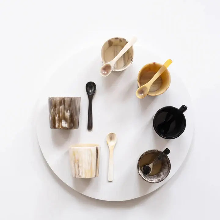 Mini Salt Cellar w Spoon Maadili Collective