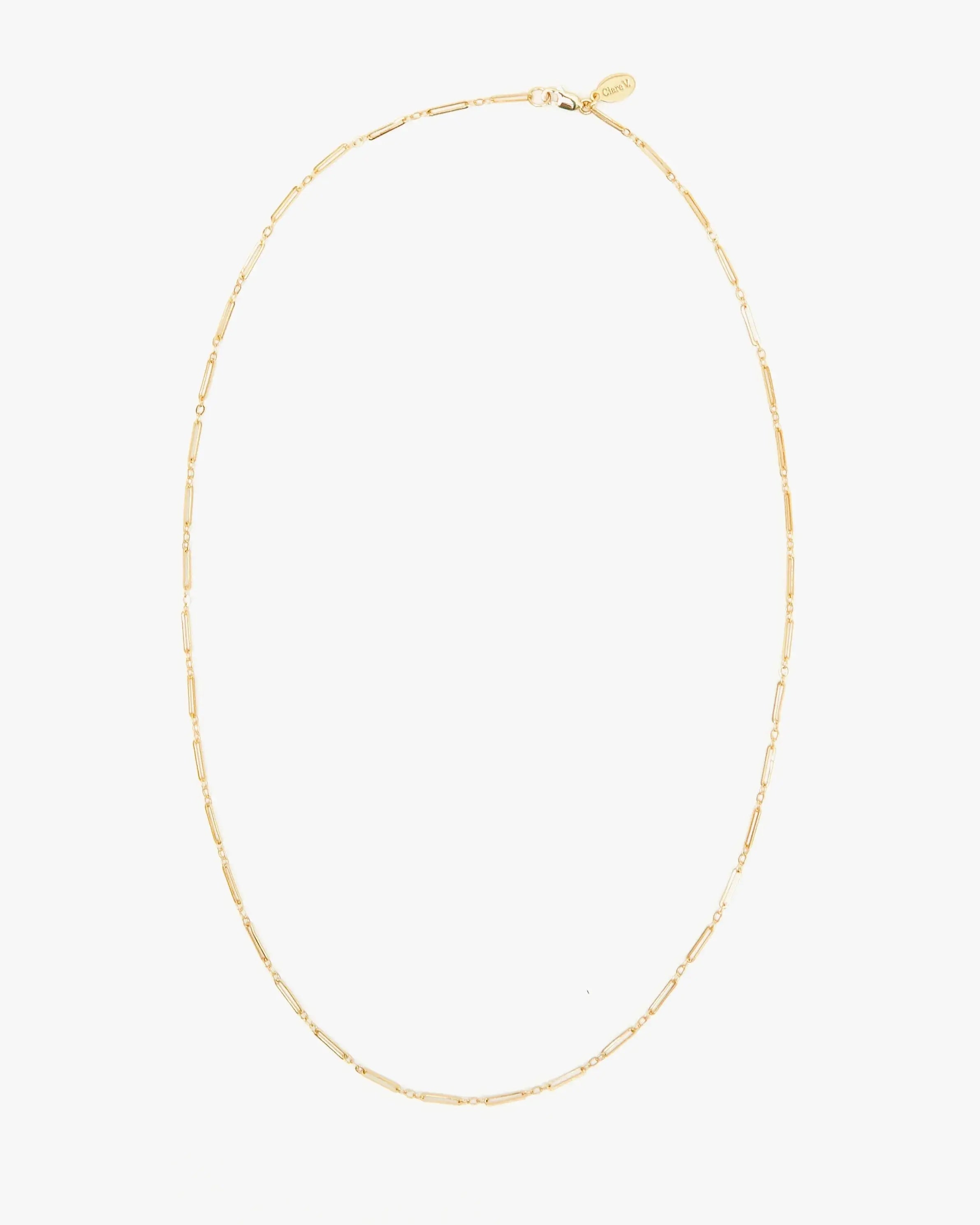 Paperclip Charm Chain Clare V.