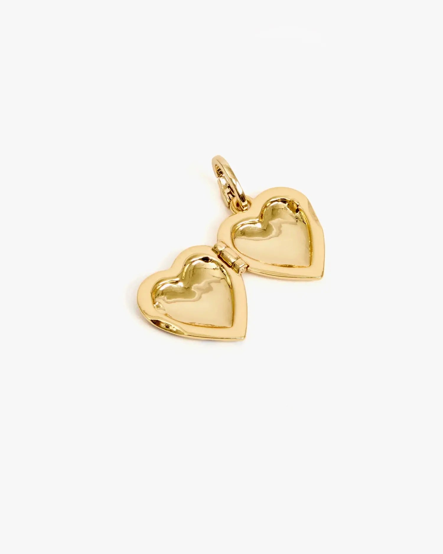 Stripe Heart Locket Clare V.