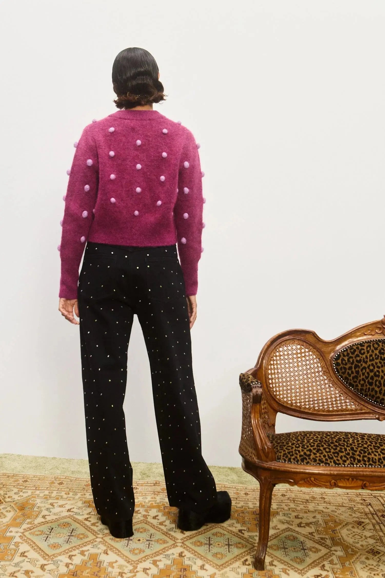Elia Cropped Cardigan Alemais