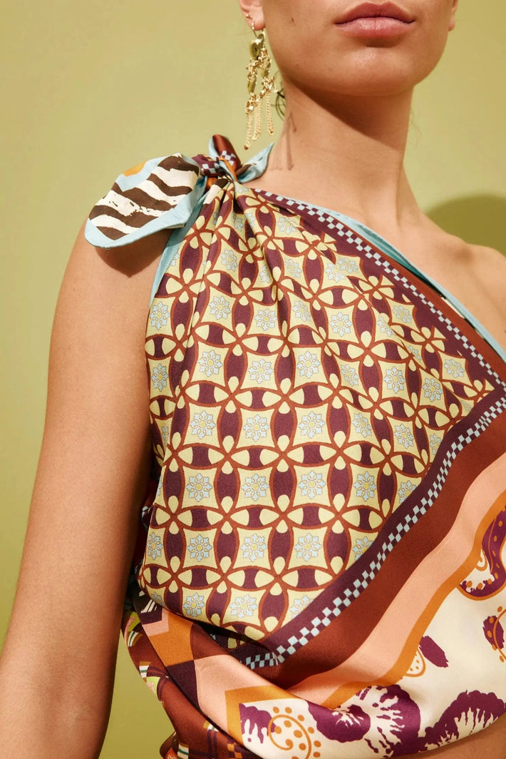 Wilson Silk Scarf Alemais