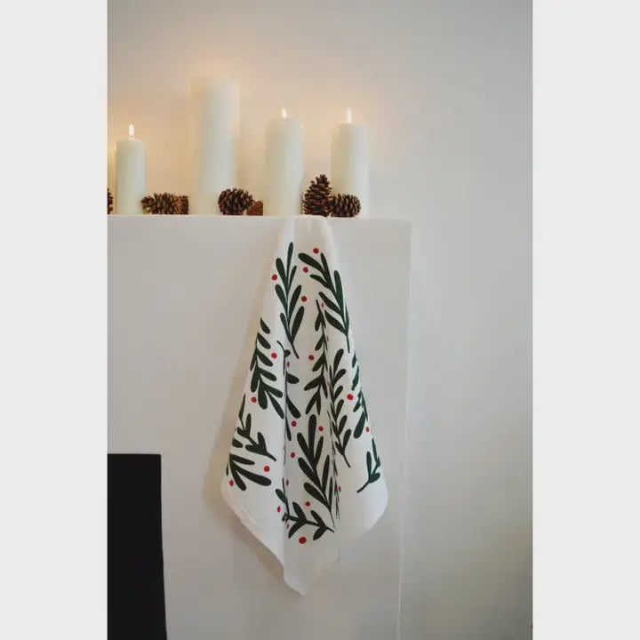 Tea Towel Julie Peach
